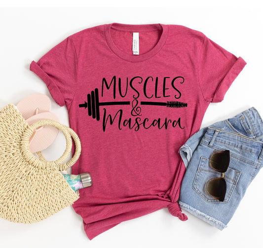 Muscles & Mascara T-shirt