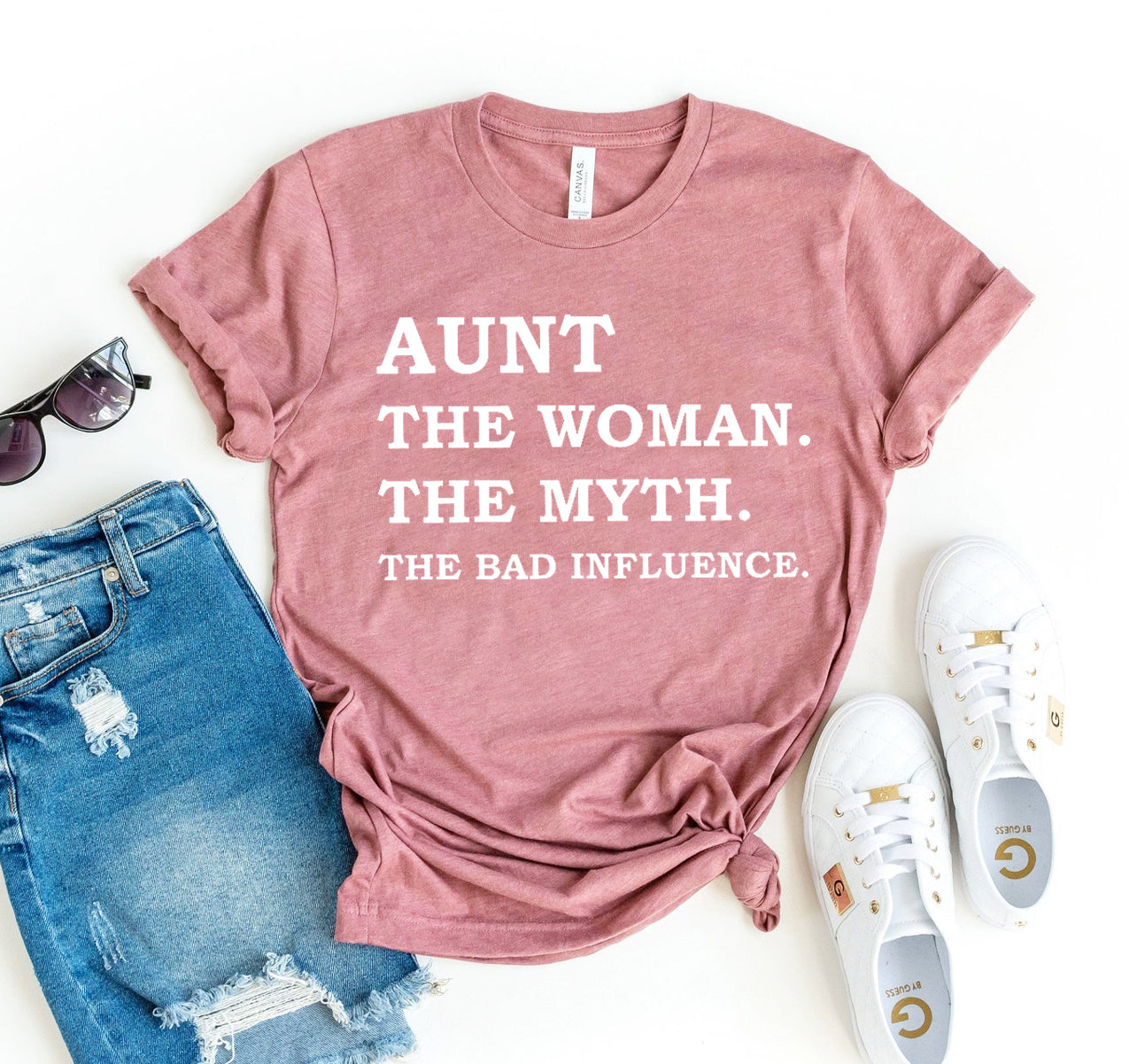 Aunt The Woman The Myth T-shirt
